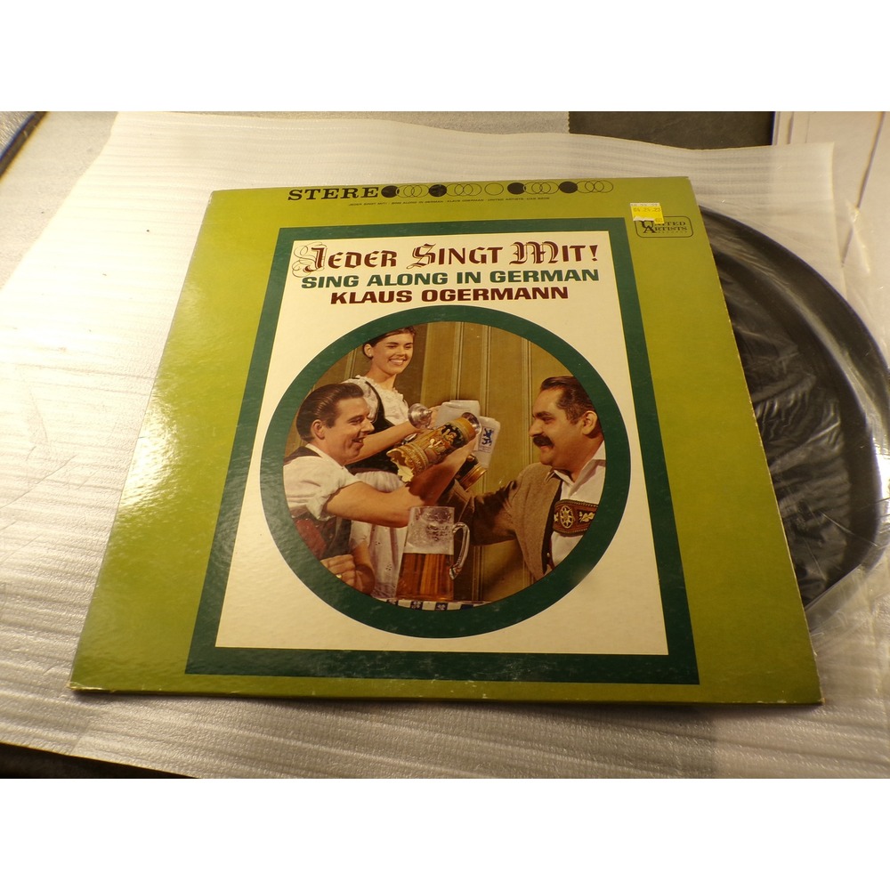 Klaus Ogermann Jeder Singt Mit Sing Along In German Vinyl LP UAS 6206 Stereo